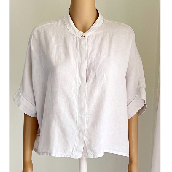 Bryn Walker Natural Linen - Enola Shirt FINAL SALE PRICE main image 1